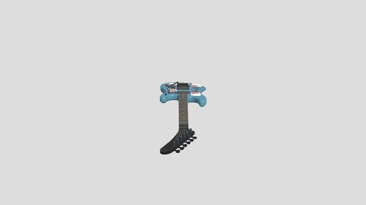 Tom Morello Guitar – Modèle 3D gratuit STL