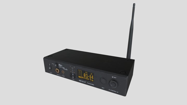 Audio Interface | IEM Transmitter 3D Model