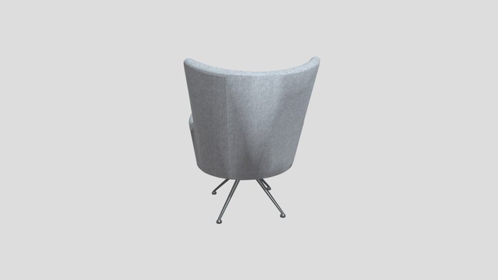 Sillon lowpoli 3D Model