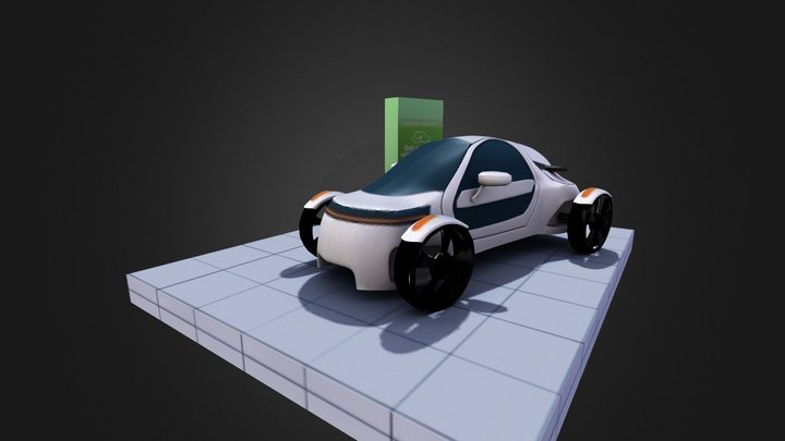 Eco Car 3D Model