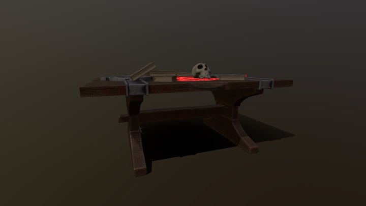 Wizard Table 3D Model