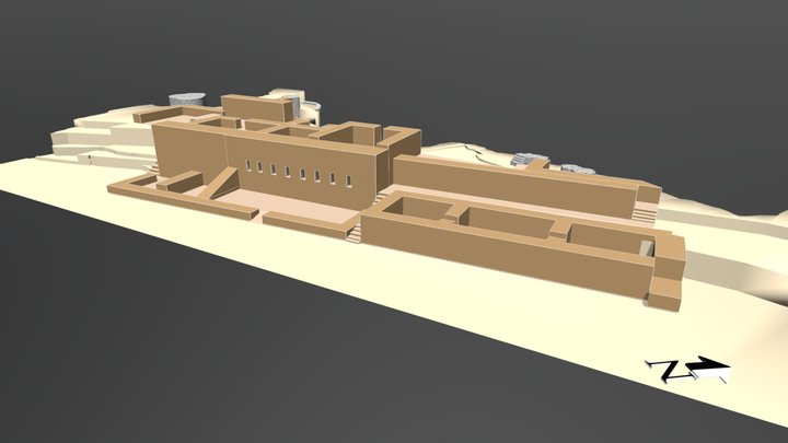 El Huarco - Edificio 1 3D Model