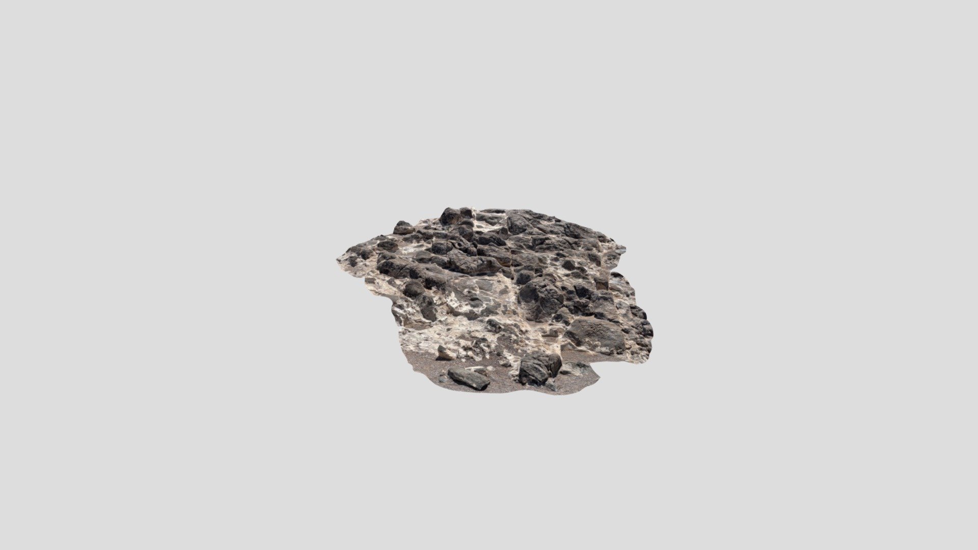 Rough rock ground with texture