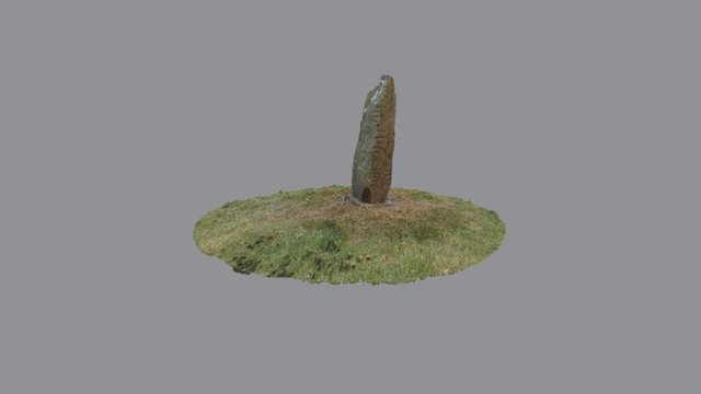 Ogham Stone S 3D Model