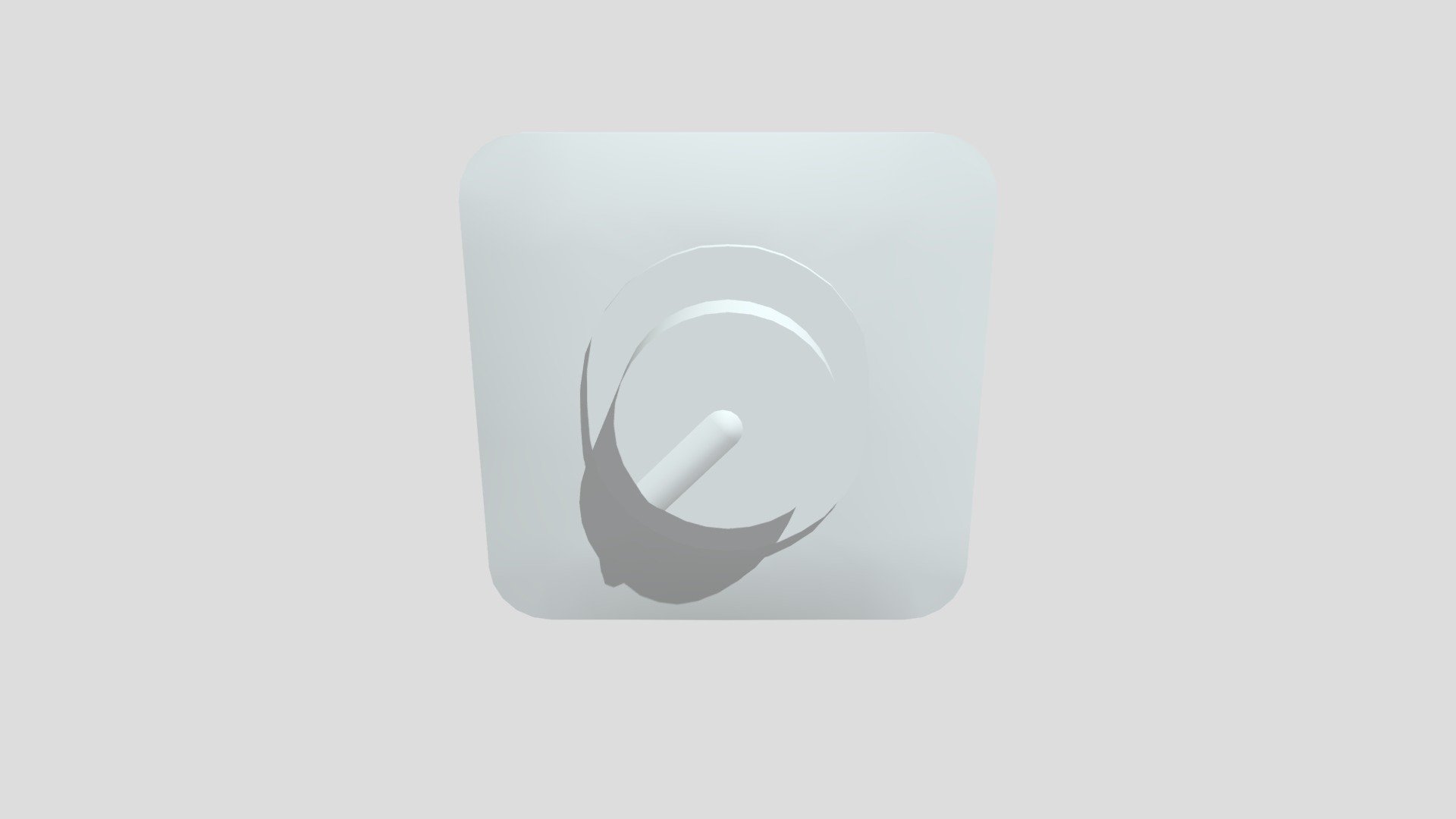 Rounded dimmer switch