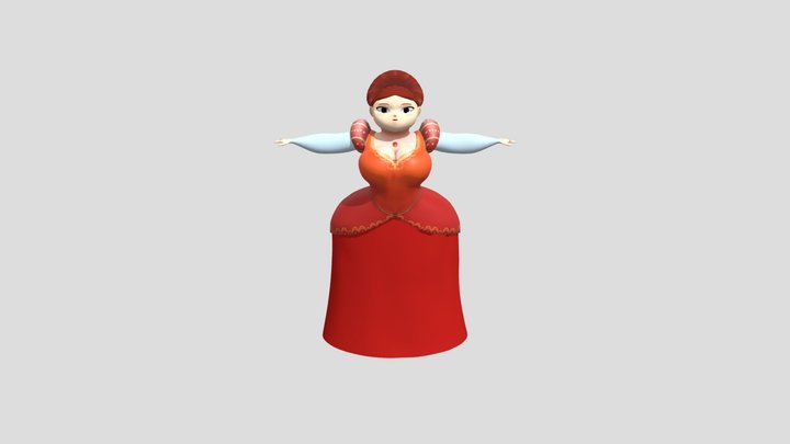 Fol'Amor - The Lady 3D Model