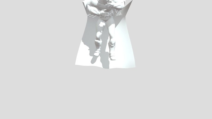 Jumping Down 3D Model