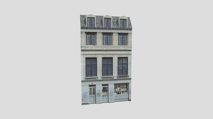 Building in France 3D Model