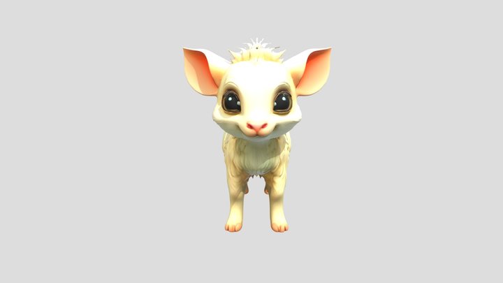 Sunny the Dream Goat – Modello 3D gratuito STL