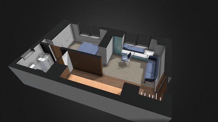 Apartament model 3D Model