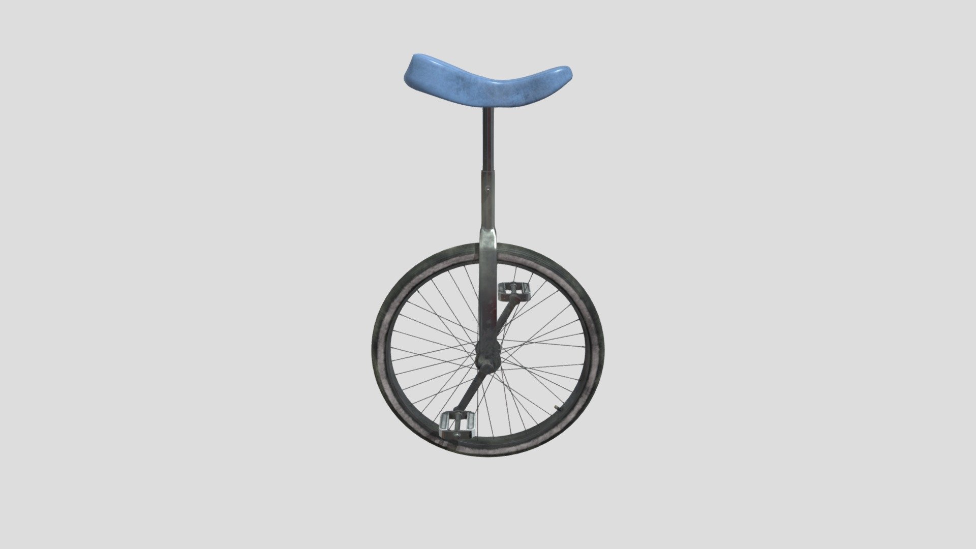 Unicycle 3D model by recepalcinkaya [50f048d] Sketchfab