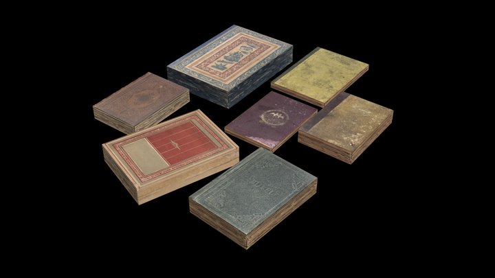 PS2 Books – Modello 3D gratuito STL