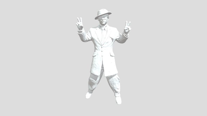 Zooties man on roof – Modelo 3D gratuito STL