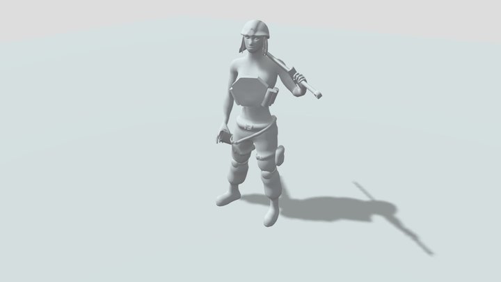 Slayer Anim Idles 3D Model