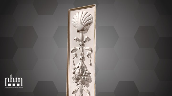 Stucco decoration (NHMW-DOC-00078) – Modello 3D gratuito STL