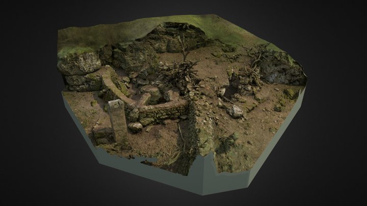 Sala hipòstila de Torrevella d'Avall 3D Model