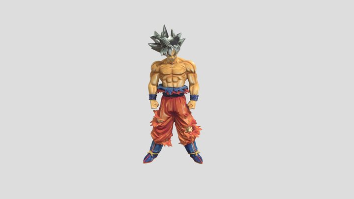 Goku-ultra-instinct 3D Model