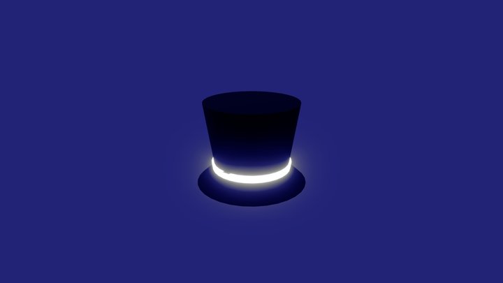 Magical Top Hat 3D Model