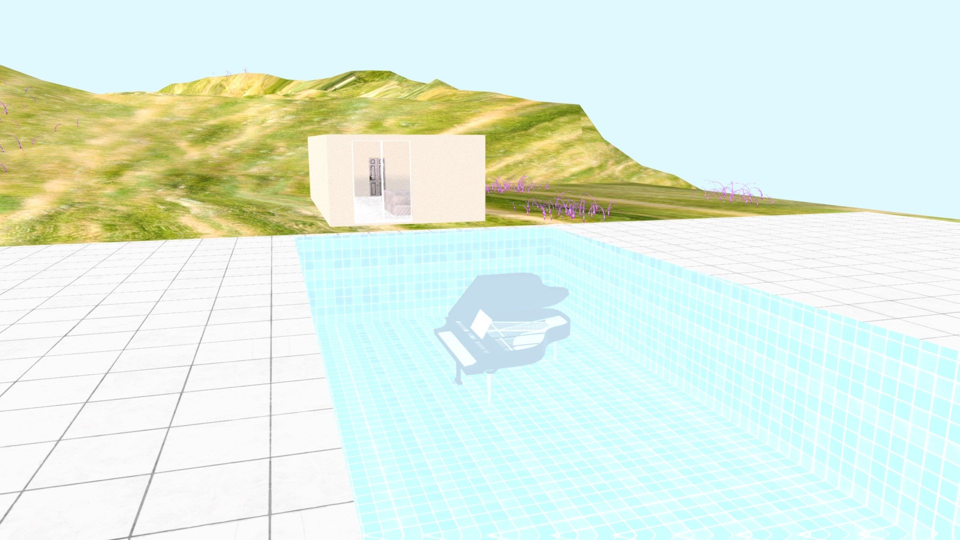 El Piano En El Agua