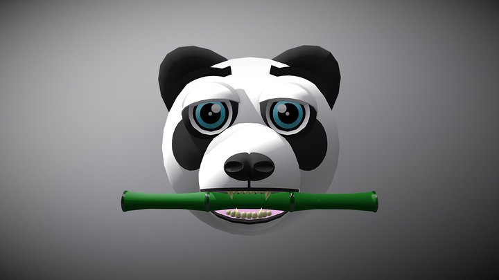 Mr. Panda 3D Model