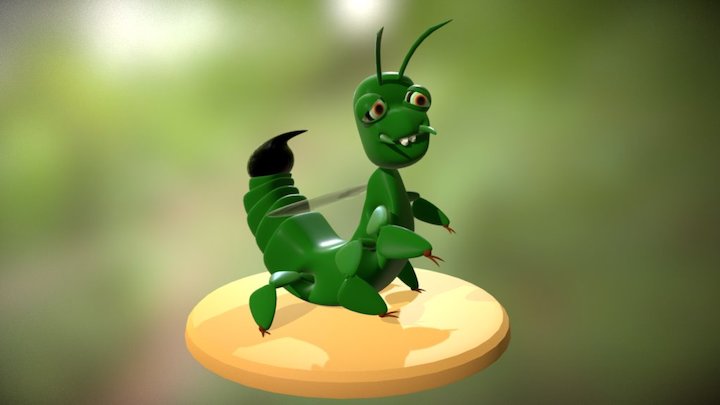 Ferdinand the bug 3D Model