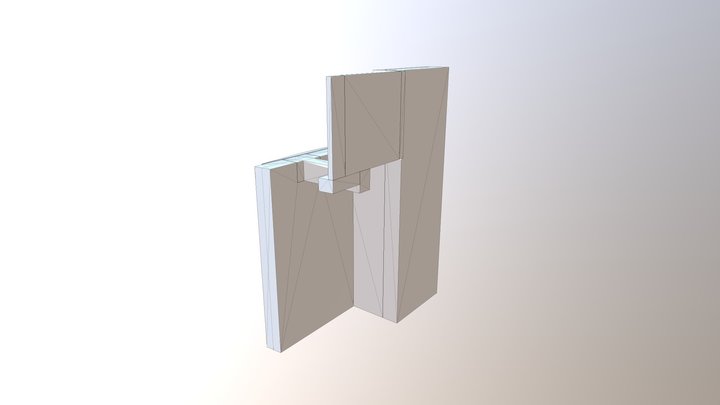 3D Boundary Beam 3D Model