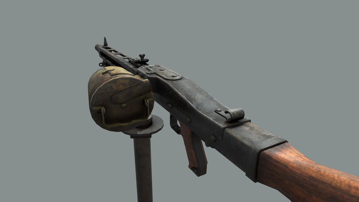 Jurassic: The Hunted MG42 3D Model