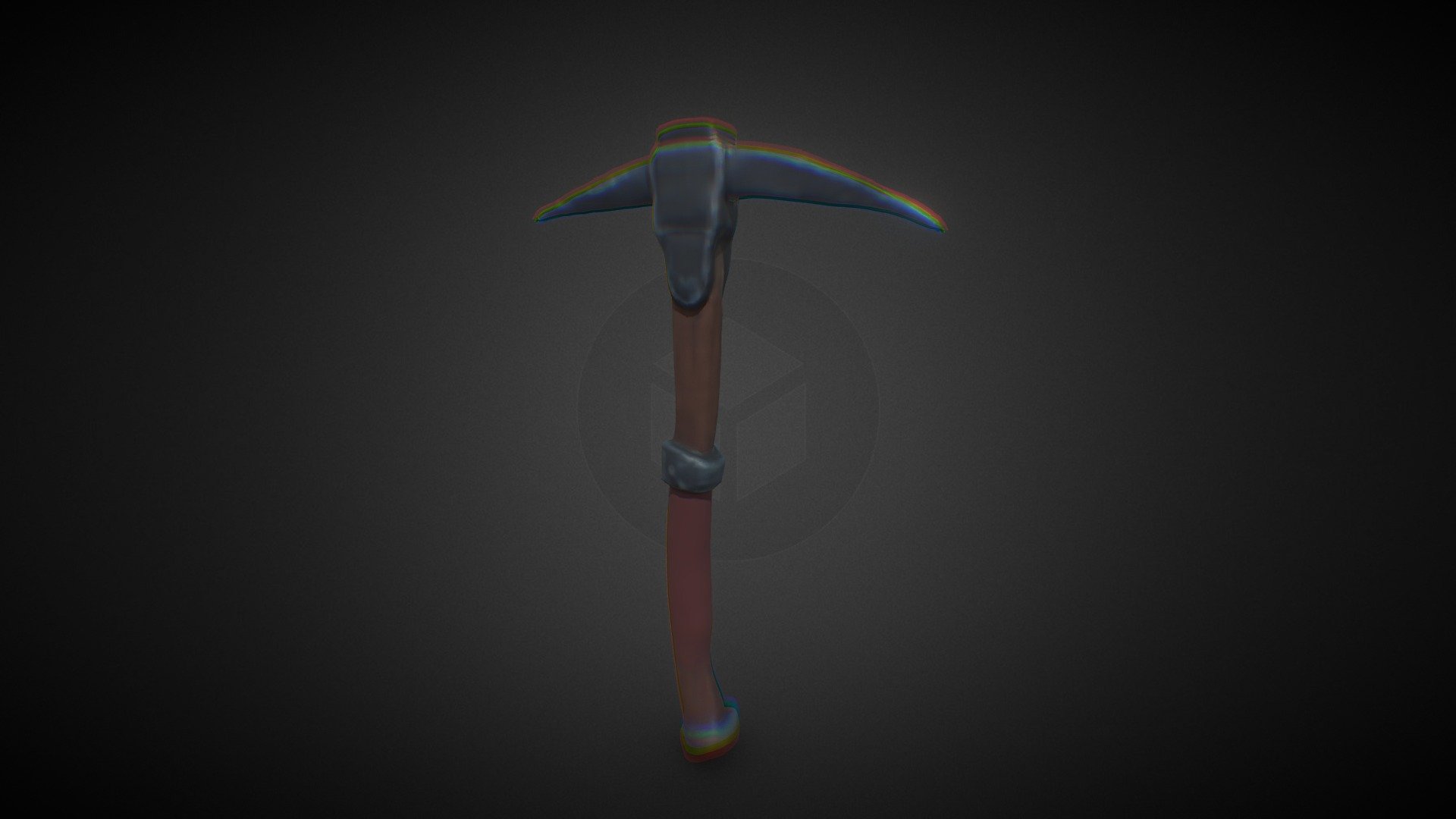 Pickaxe LowPoly - 3D model by RENDERIA (@renderia1) [50f4fa6] - Sketchfab