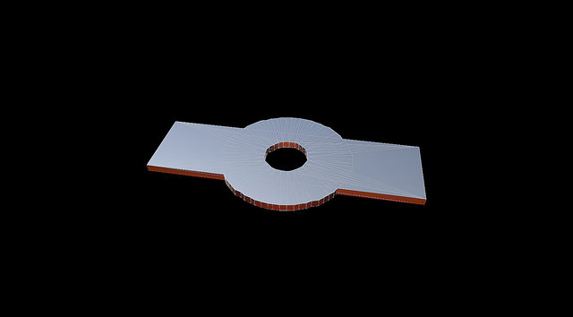 Propeller Stopper Tope hélices plegables 36xD6 3D Model