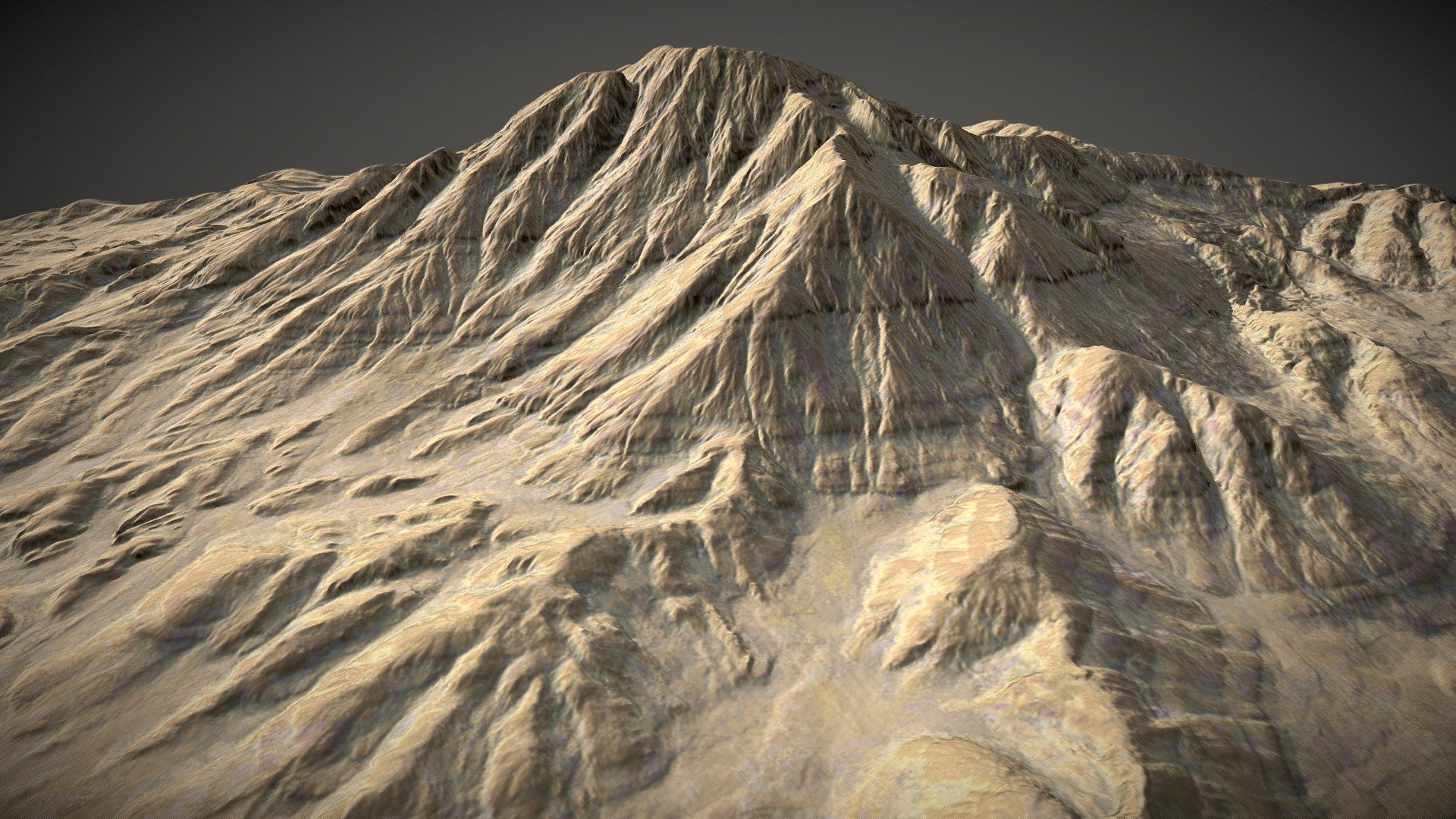 Hot Area Mountain - Download Free 3D Model By Hirnlaich [50f6a17 ...