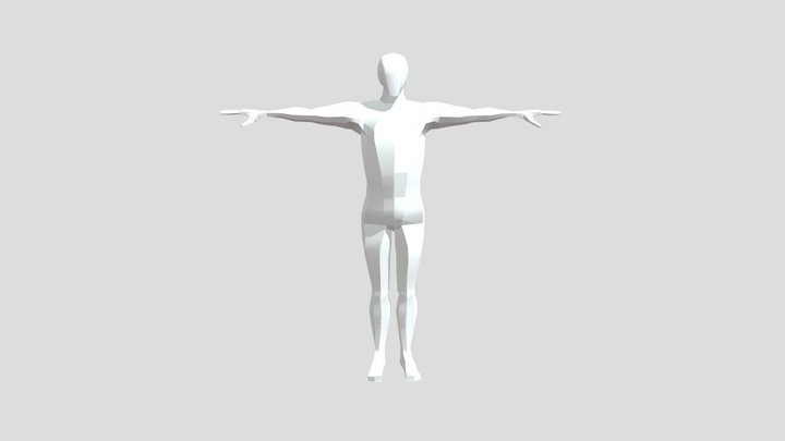 anatomy biped 3D Model