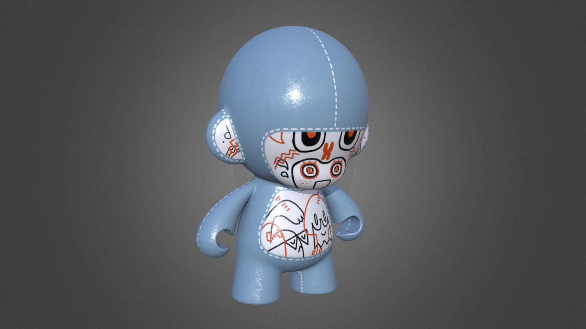 Munny azul