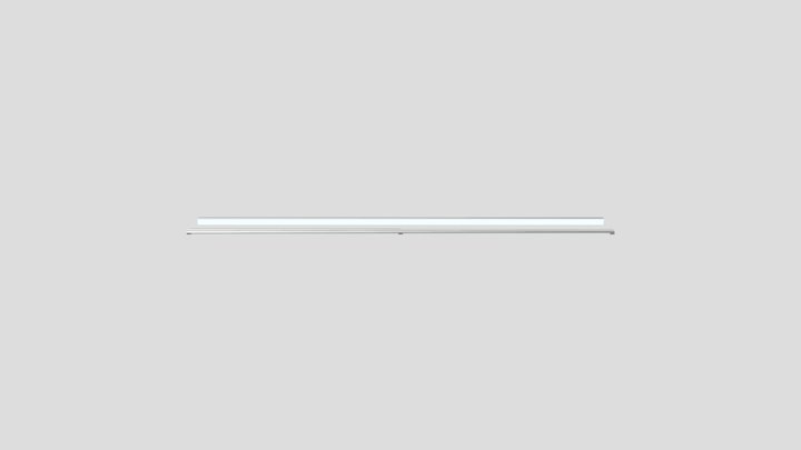 Aluminum Led Profile 3D Model