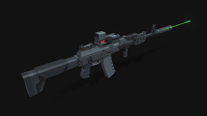AK12 | Attachments 3D Model