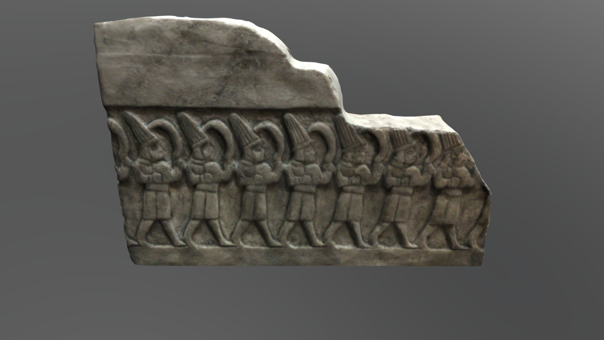 Ancient Wall Carving 3d scan