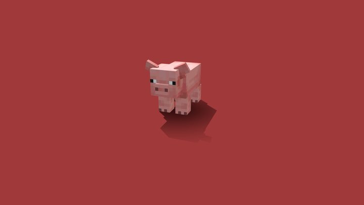 Pig 3D Model