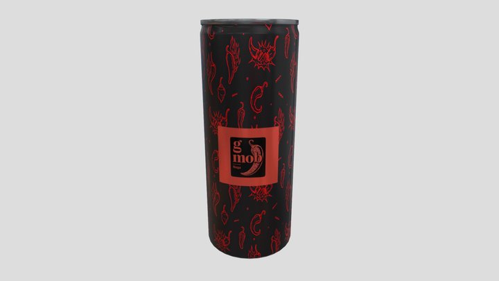 Realistic 3D Beverage Can 3D Model