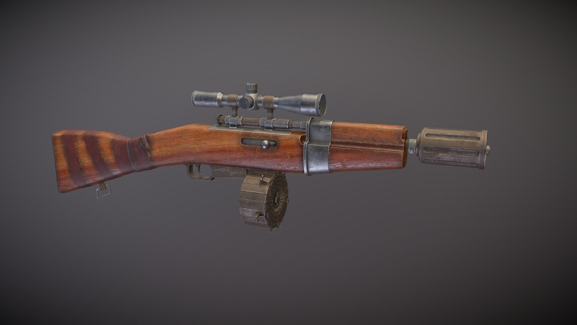 Rifle Gun - Download Free 3D model by madridista_9248 (@dimalukomo ...