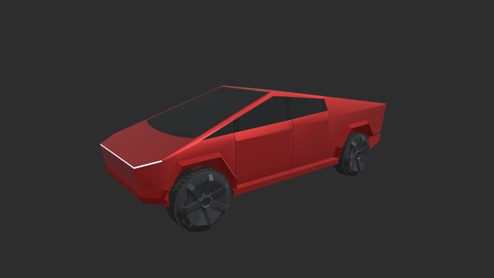 Cybertruck from tesla 3D Model