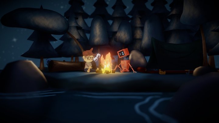 Forest Camping – Free 3D Model STL