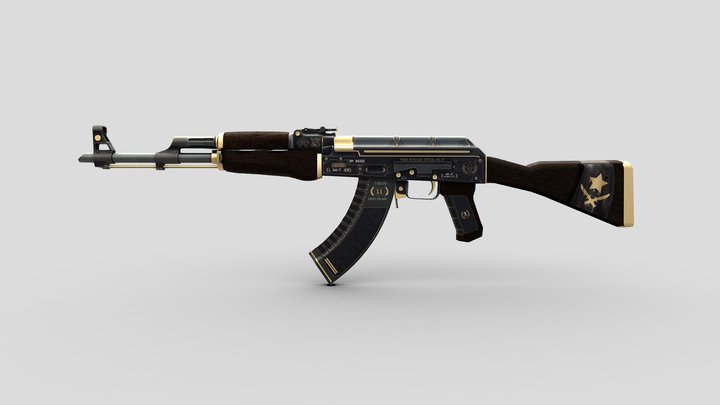 Ak47 | Class A 3D Model