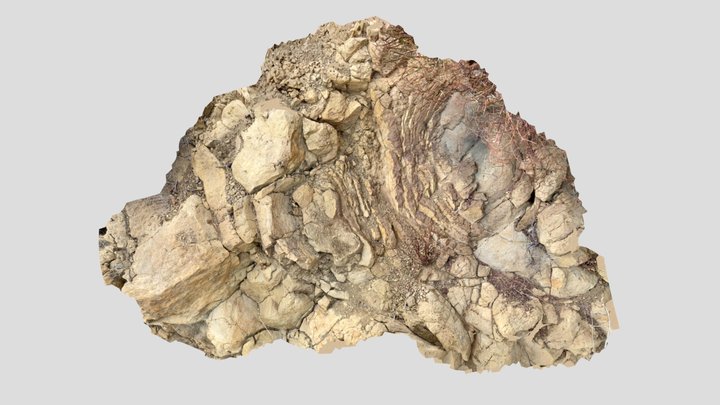 Camino Cielo - Sandstone 3D Model