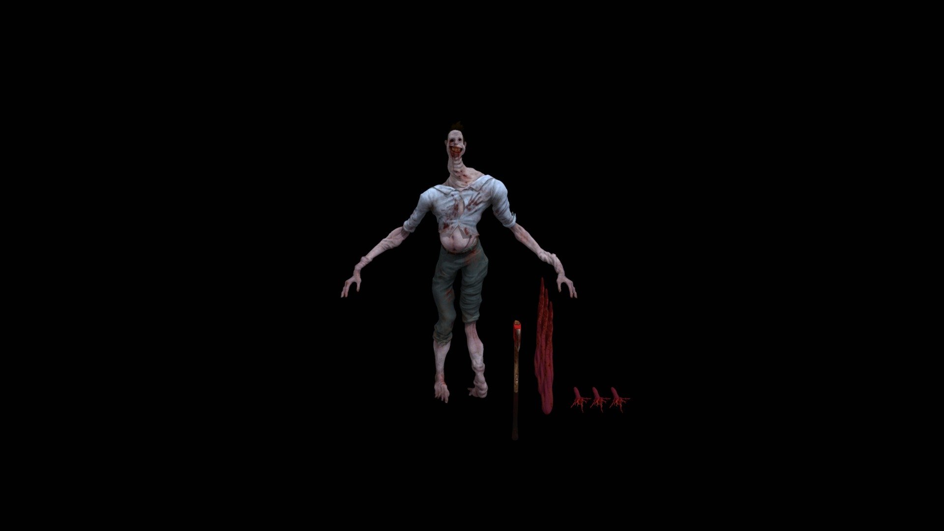 [DBD ALL THINGS WICKED] The unknown - Default - Download Free 3D model ...