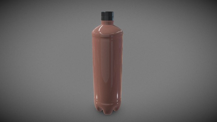 Plastic_Bottle 3D Model
