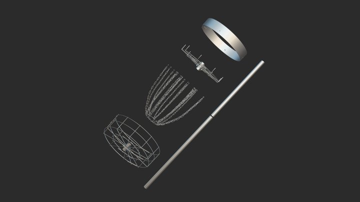 Basket Build Sections 3D Model