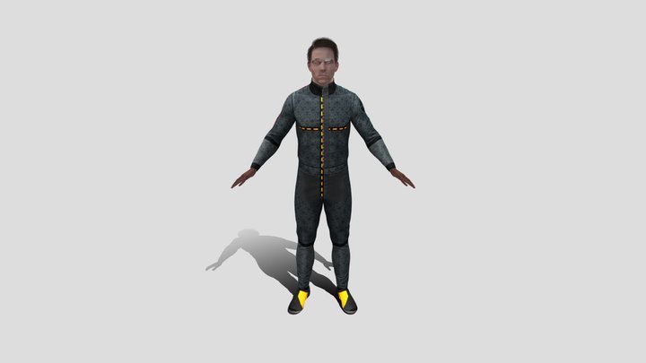 Arthur Ford 3D Model