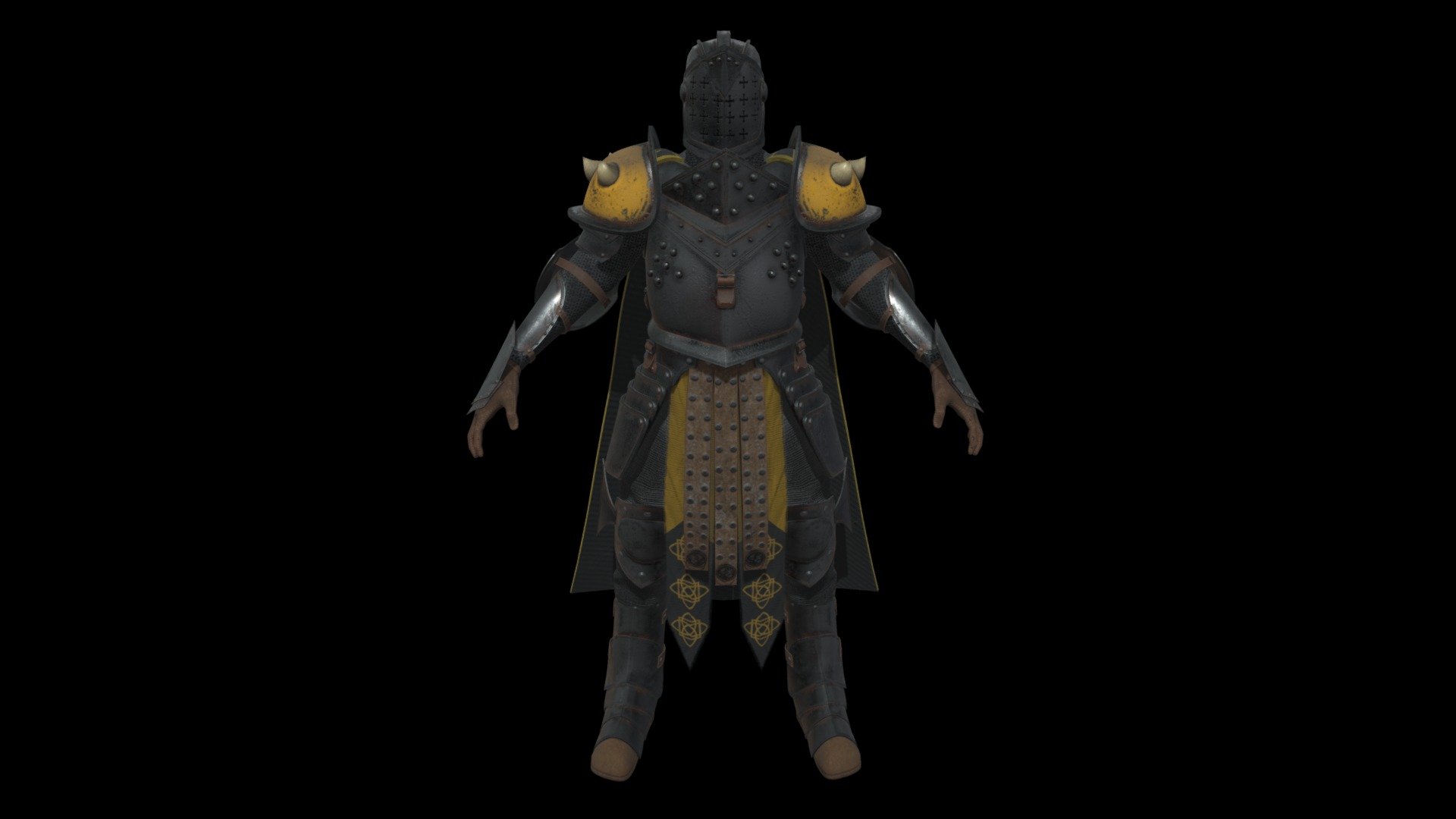 Knight (Degree Course Assignment) - 3D model by George (@GeorgeOak ...