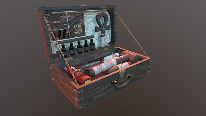Egyptian Vampire Kit 3D Model