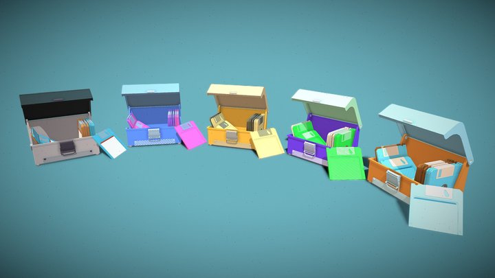 Case (Retry school) 3D Model