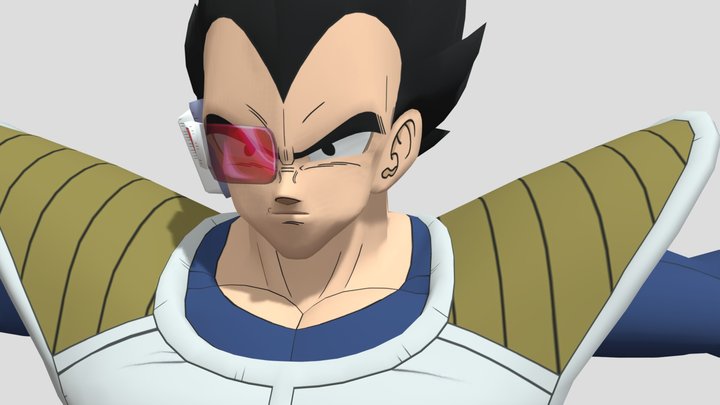 Vegeta 3D Model